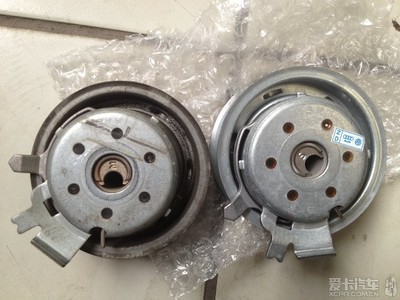 14.3万公里宝来经典更换正时皮带三件套,发电机皮带及张紧器作业(含费用清单)